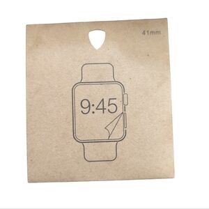 Surround Point Luxury Clear Screen Protector Compatible W/Apple Watch (41 mm)